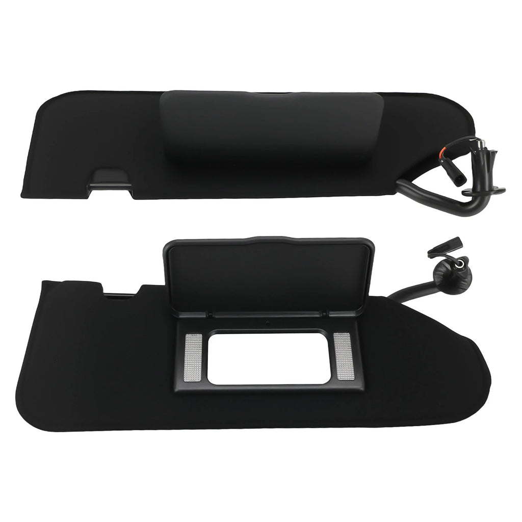 Black Sun Visor Set for Chevrolet C5 Corvette (2005–2013) 23142243