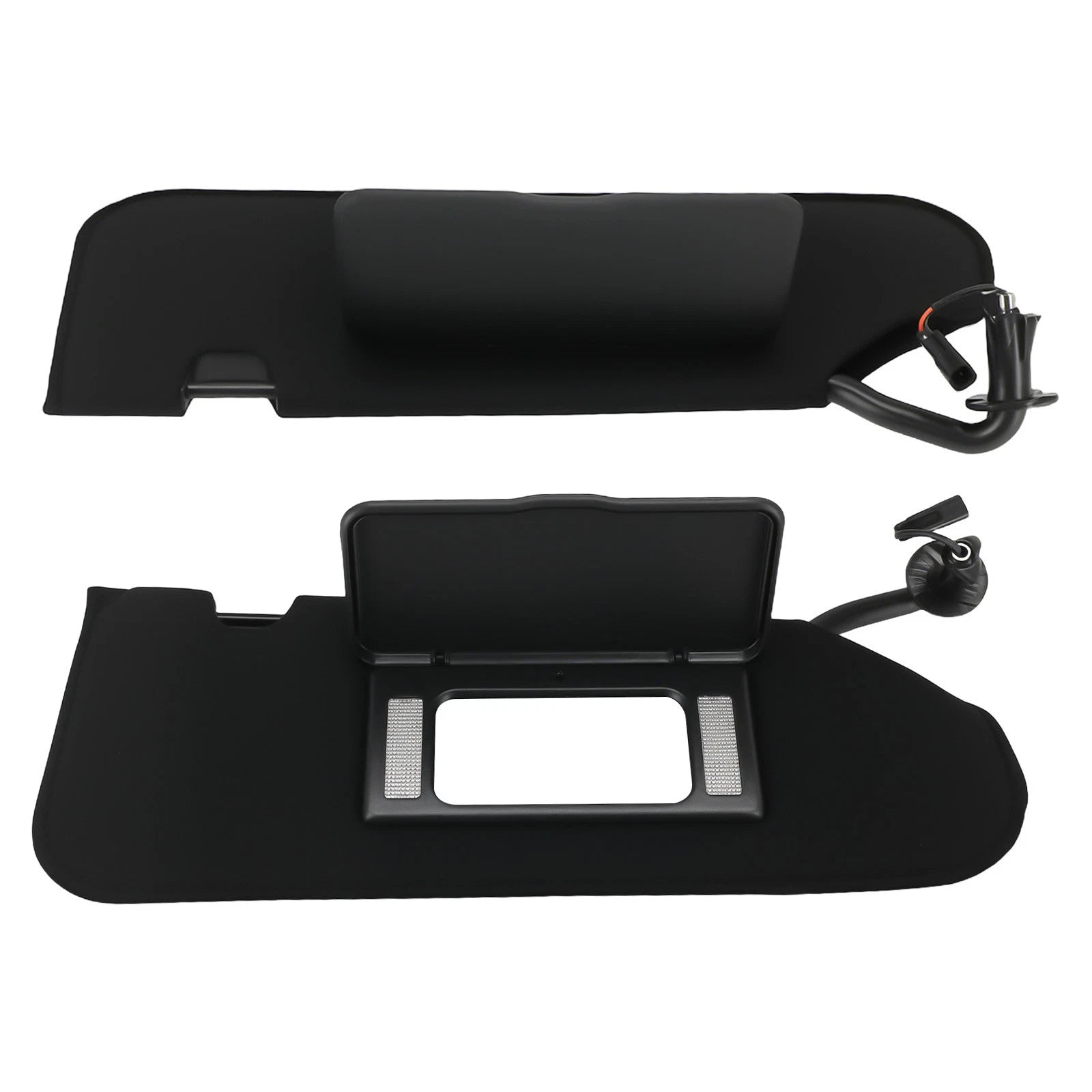 Black Sun Visor Set for Chevrolet C5 Corvette (2005–2013) 23142243