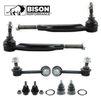8pc Front Sway Bar Link & Outer Tie Rods Kit for Buick Chevy