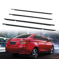 4X Door Belt Weather Strip Molding Seal for Toyota Corolla Sedan (2003–2008)
