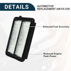Set of 1 Cabin Air Filter for Nissan Kicks (2018–2023) No. 165465RB1A/272776CA0A
