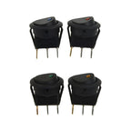 SPST Rocker Switch for Car Flashing (2 Poles, 3 Pins)