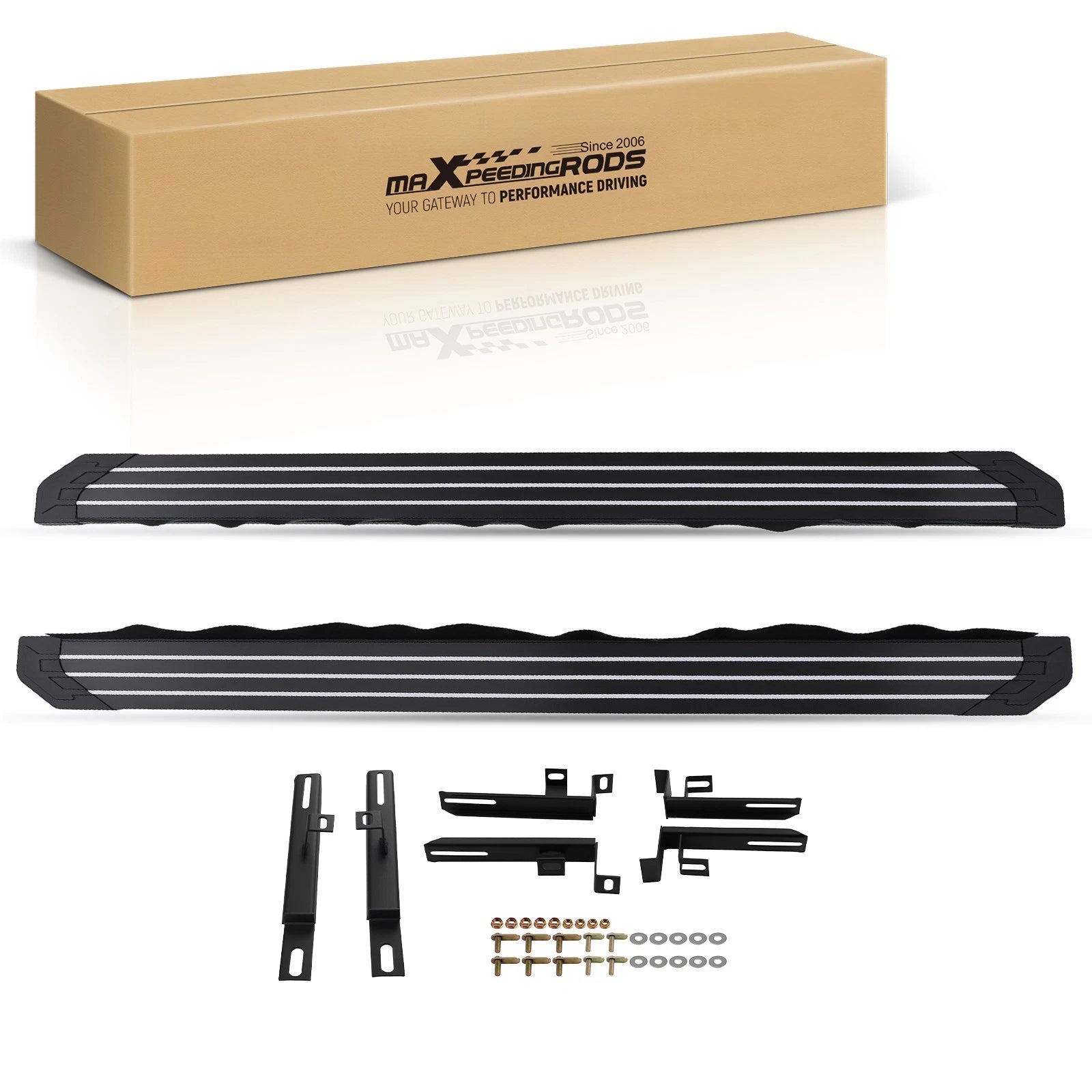 5.5" Side Steps for Jeep Grand Cherokee (2011–2021) Anti-Slip Running Boards