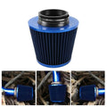 3" 76mm Cold Air Intake Cone Replacement Dry Air Filter for Universal Models