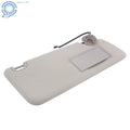 Right Passenger Sun Visor for Ram 1500 2500 3500 (2013–2021) Light Gray