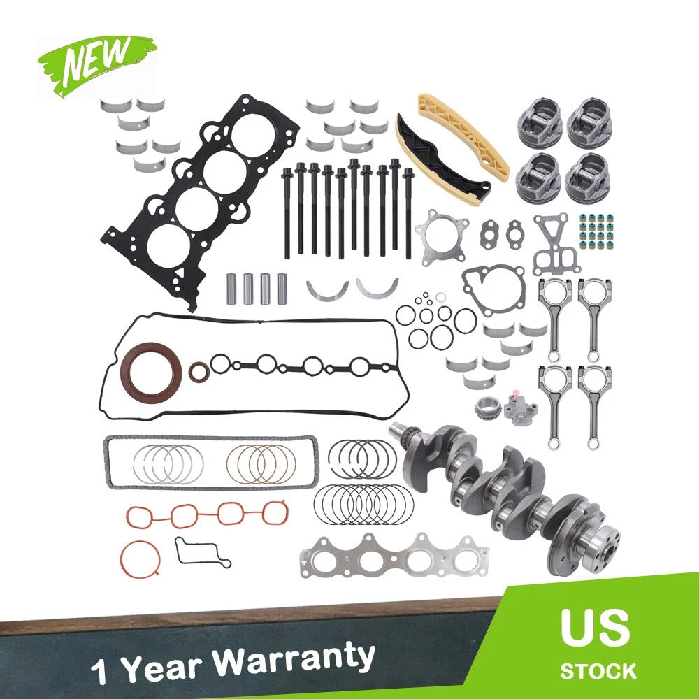 Engine Overhaul Rebuild Kit for Hyundai Veloster 1.6L G4FJ (2012–2017)