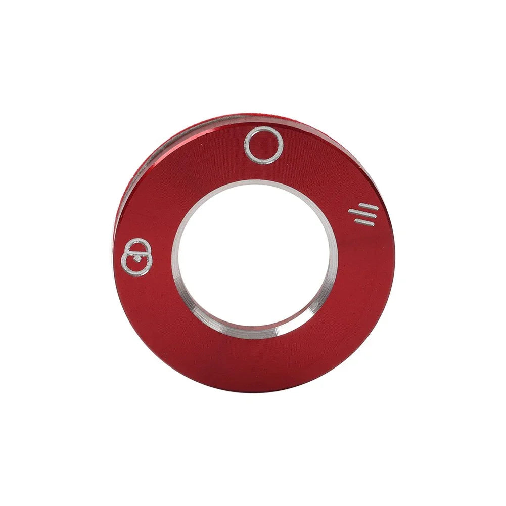 Red Ignition Switch Lock Trim Ring Cover for Vespa LX LXV S ET4 GTS GTV (2006-2023)