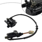Hydraulic Rear Disc Brake Caliper & Master Cylinder Kit for Motorcycle