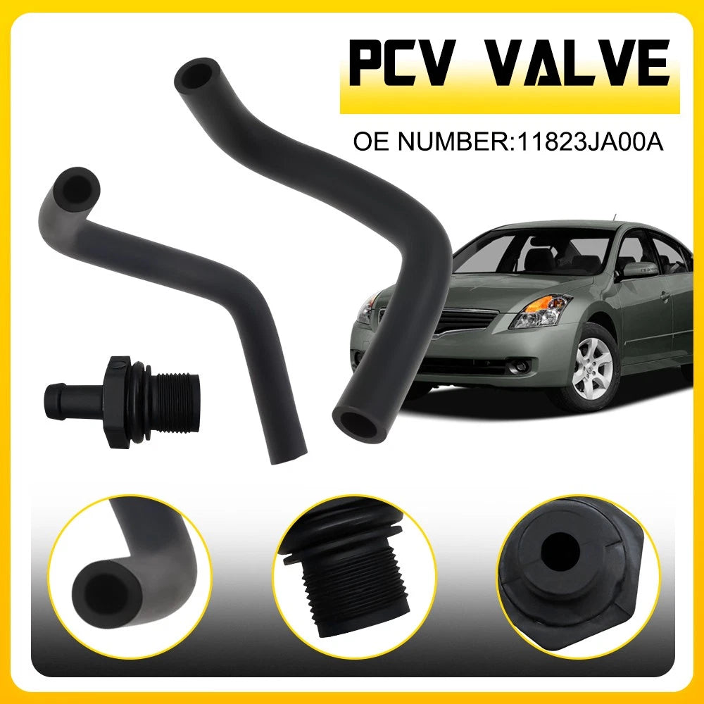 Valve with Breather Hose Kit for Nissan Altima Frontier Pathfinder (2018–2023) 118106N202 EV