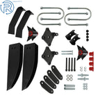 Rear Leaf Spring Relocation Pocket Kit for Chevrolet Belair 150 210 (1953–1954)