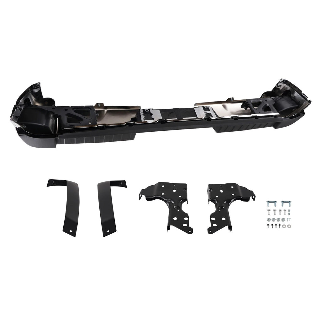Rear Bumper Assembly for Chevy Silverado 1500 (2014–2018) Chrome GM1103176