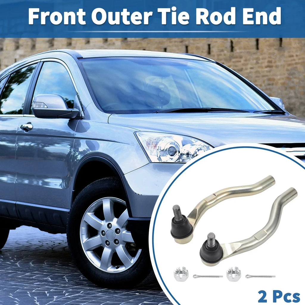 2 x Front Outer Tie Rod Ends for Acura ILX (2013-2017)