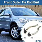 2 x Front Outer Tie Rod Ends for Acura ILX (2013-2017)