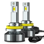 H11 LED Headlight Bulbs for Auxito (6000K, Plug & Play)