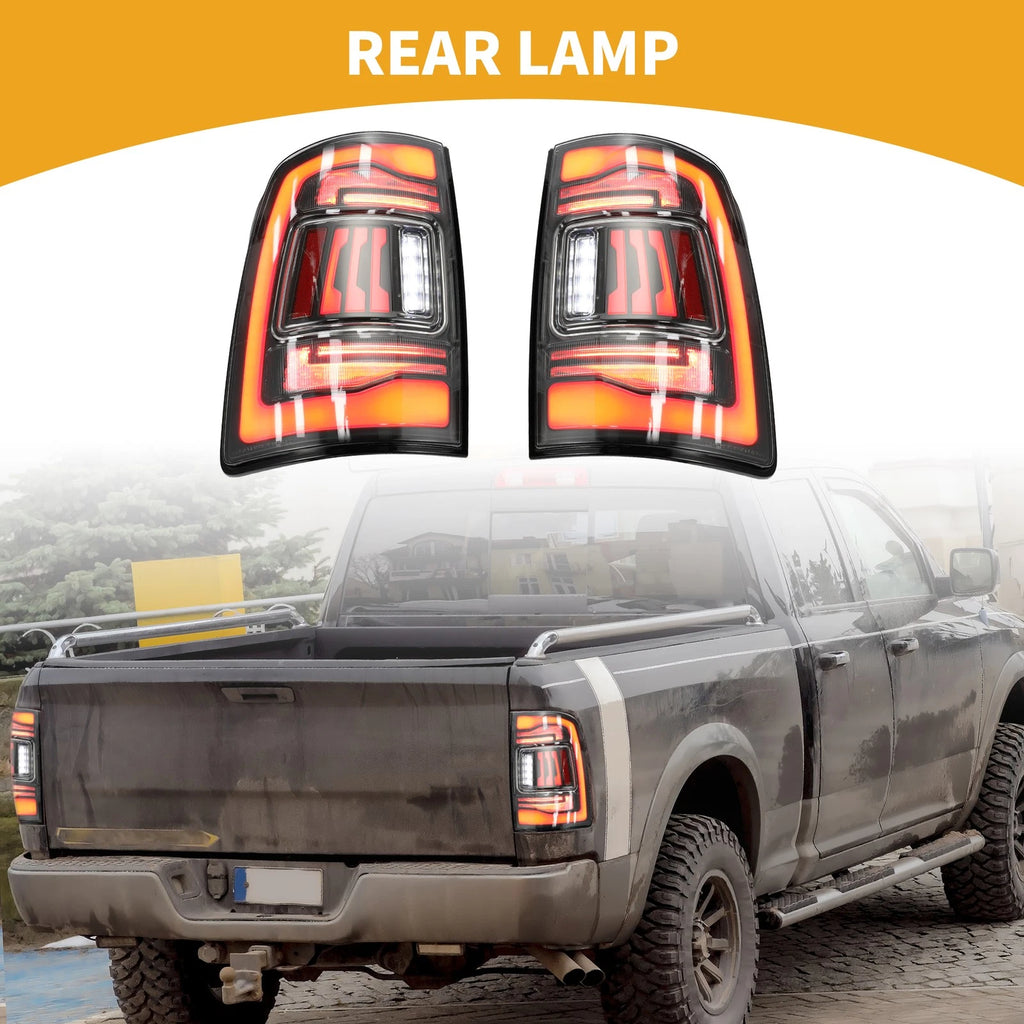 OLED Brake Tail Lights Assembly for Dodge RAM 1500 2500 3500 