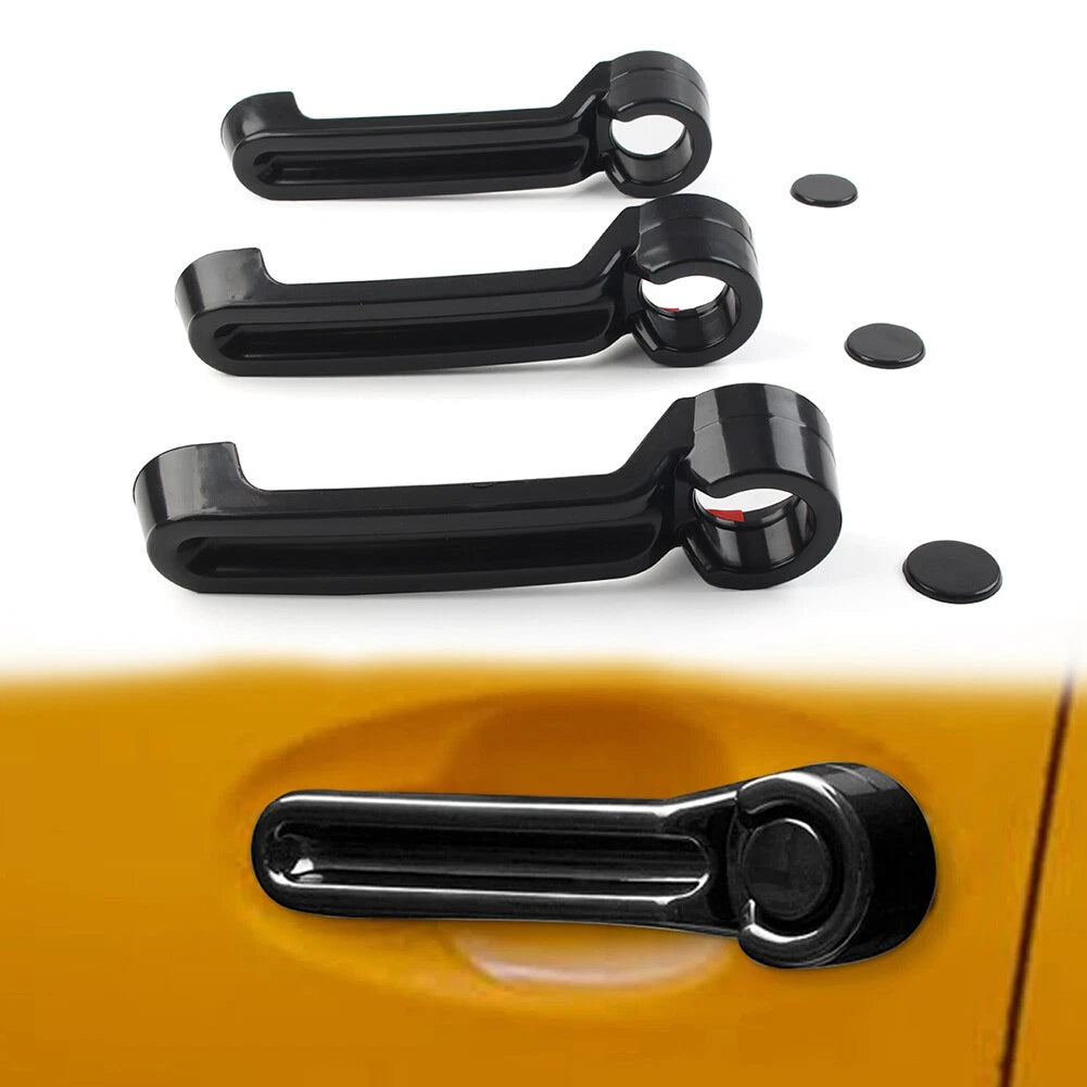 6X Exterior Door Handle Tailgate Cover Trim for Jeep Wrangler JK (2007–2017)