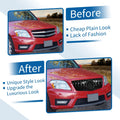 Front Upper Bumper Grille for Mercedes-Benz GLK300 2010-2012 Gloss Black