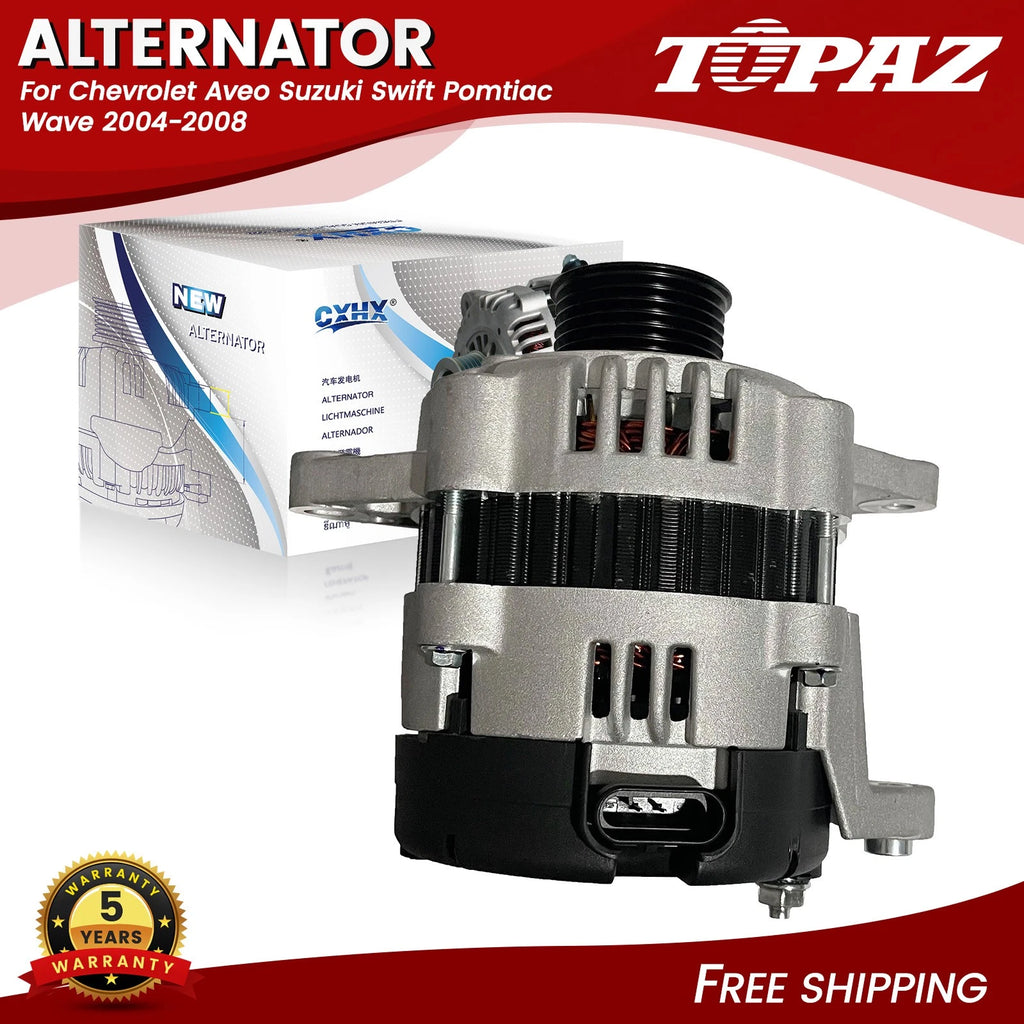Alternator for Chevrolet Aveo, Suzuki Swift, Pontiac Wave (2004–2008)