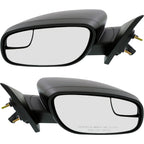 Power Mirrors for Ford Taurus (2012–2017) Textured Black