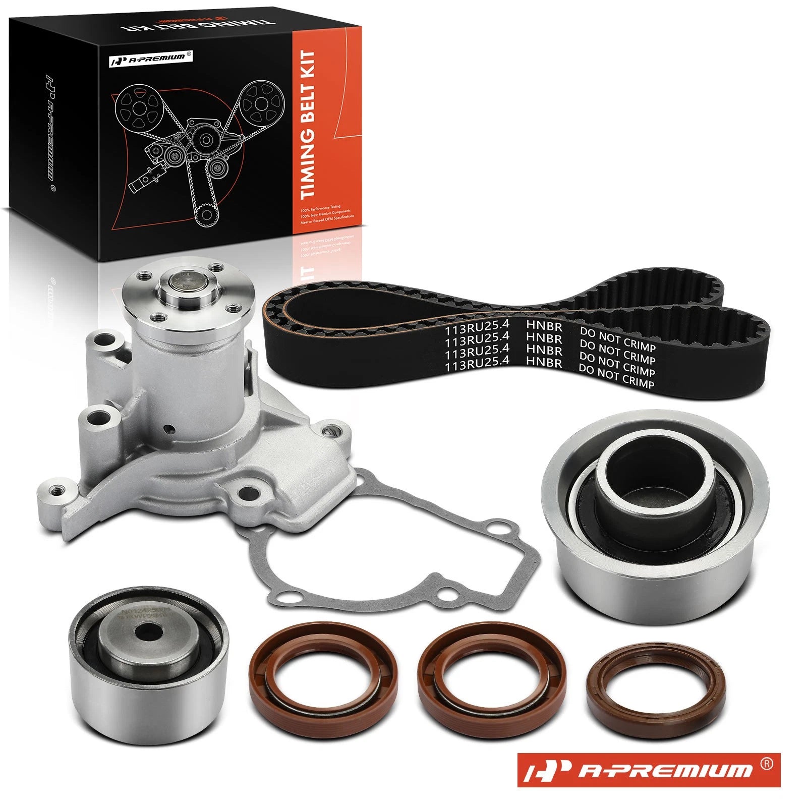 7X Timing Belt & Water Pump Kit for Hyundai Elantra (1999–2007) Kia Sportage