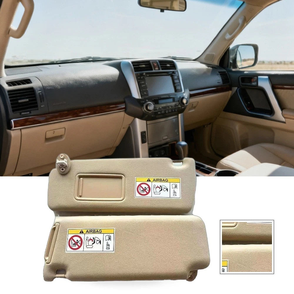 Sun Visor Vanity Mirror for Toyota Prado 2700 4000 LC120 (2002–2009)