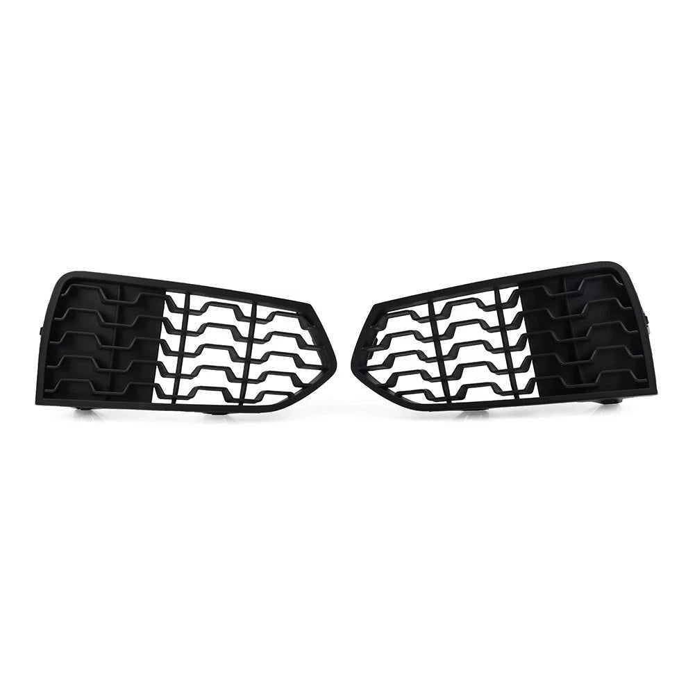Closed Mesh Front Bumper Fog Light Grille for BMW 2 Series F22 F23 (2014–2021)