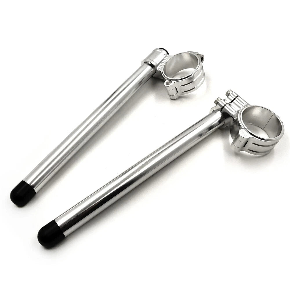50mm CNC Raised Riser Clip Ons for Motorcycle (7/8" Handlebars)