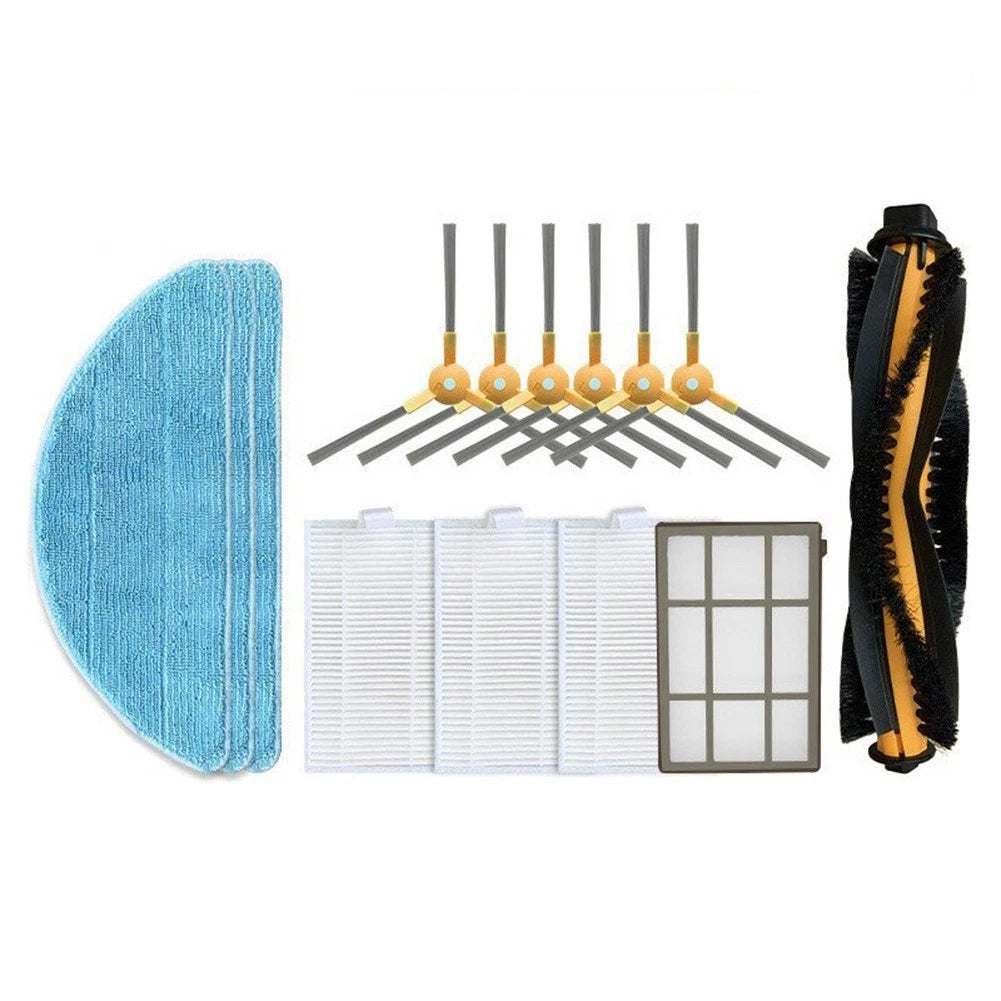Main Roller Brush and Side Brushes for ABIR X5 X6 X8 (Robot Vacuums)