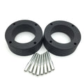 2X 2.5 Inch Wheel Spacers 4/156 for Polaris ATV (Black Heavy Duty Urethane)