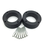 2X 2.5 Inch Wheel Spacers 4/156 for Polaris ATV (Black Heavy Duty Urethane)
