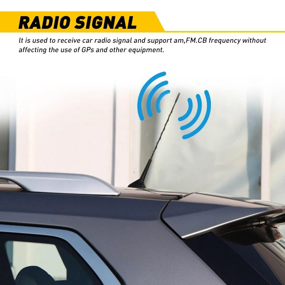 Antenna Mast for Jeep Grand Cherokee (2005–2010) 16 Inch Black