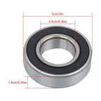Set of 4 1641-2RS Ball Bearings 1" x 2" x 9/16 Rubber Sealed