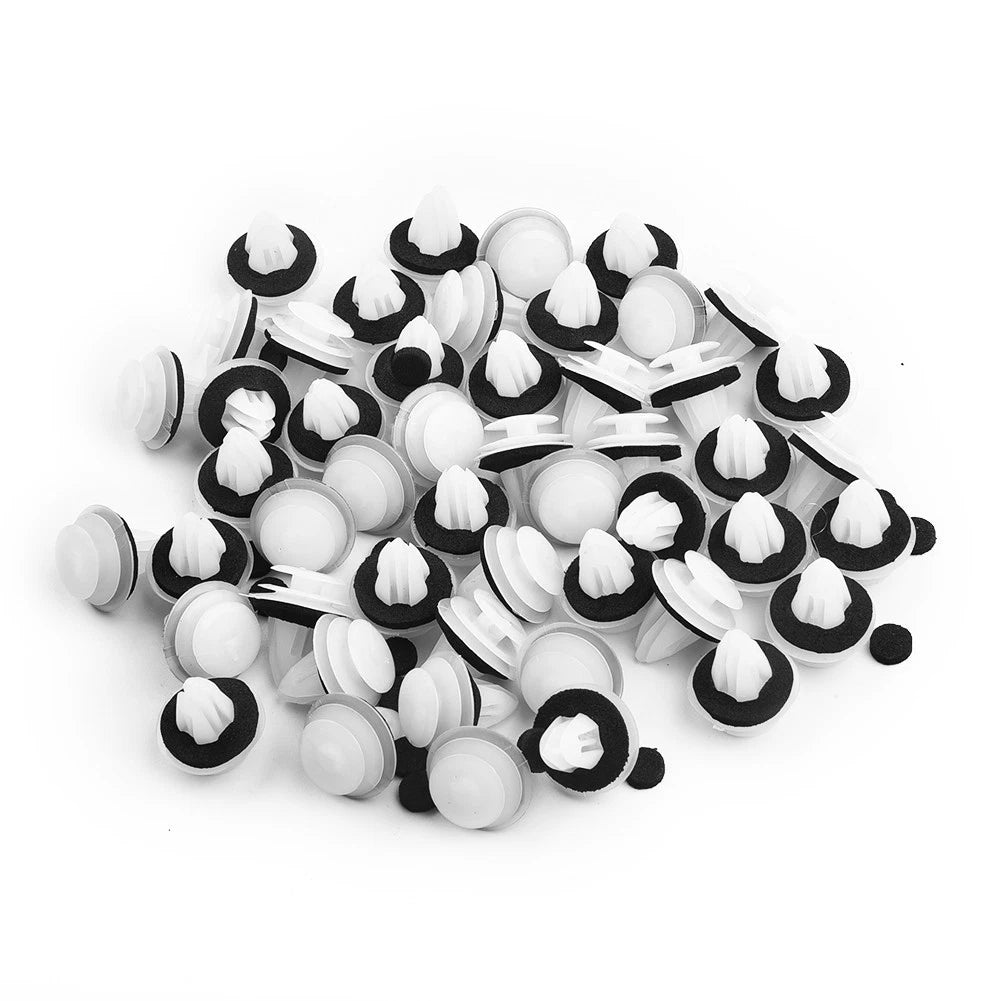 Set of 50 Door Trim Panel Moulding Retainers for Mazda CX-5 CX-7