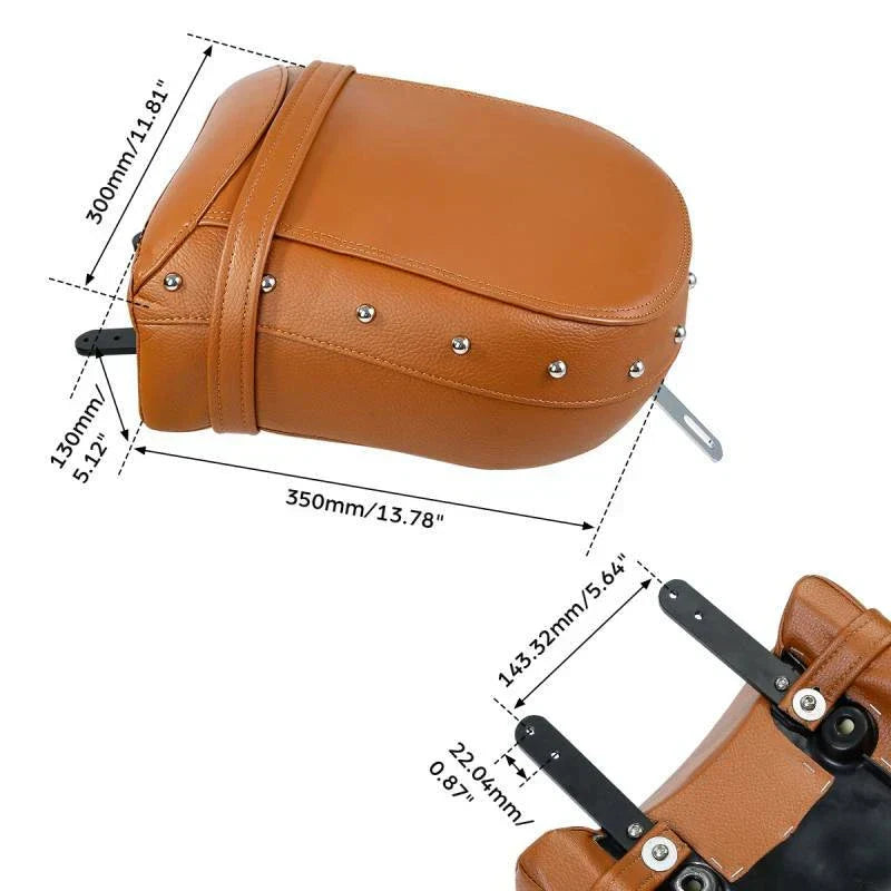 Rear Passenger Seat for Indian Chief Classic Springfield Chieftain