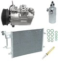 AC Compressor Kit with Condenser for Audi Allroad Quattro 2.7L (2002)