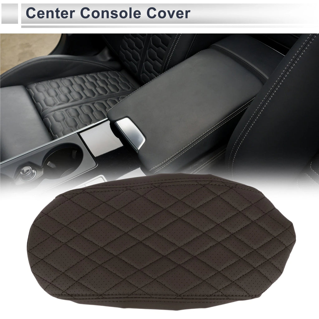 Center Console Cover for BMW 1 Series (2012–2018) Deep Brown 1 Pc