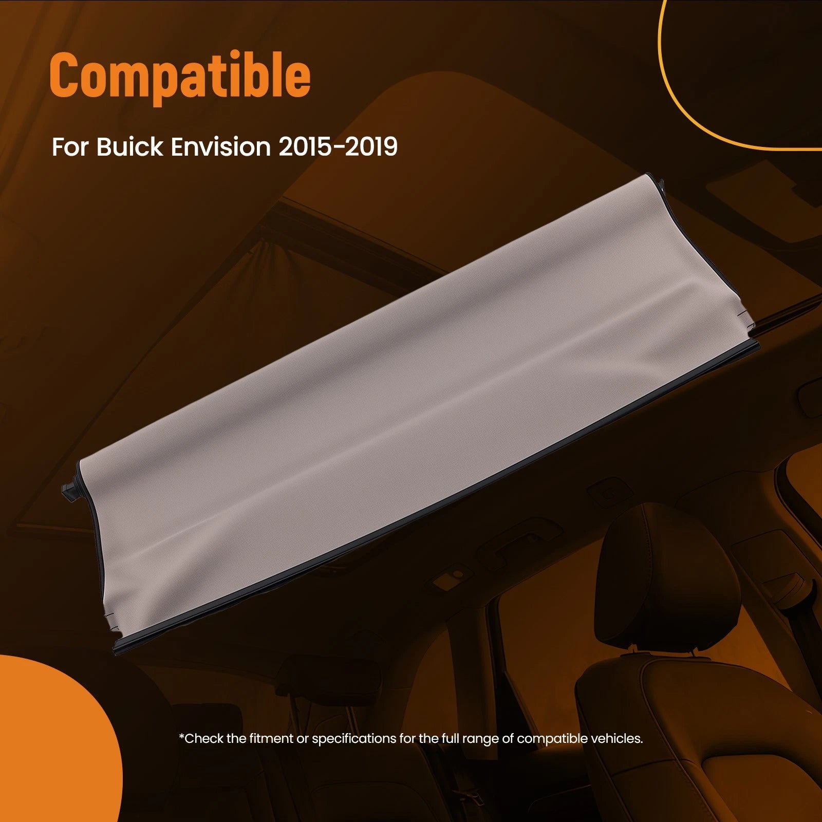 Sunroof Sunshade for Buick Envision (2015–2019)