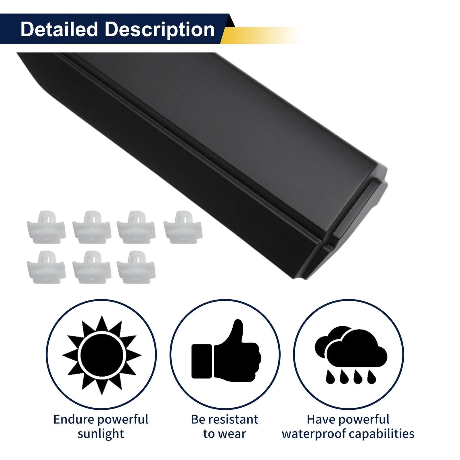 Door Side Lower Trim Garnish No. 753333A0A01 for Honda CR-V (2023–2026)