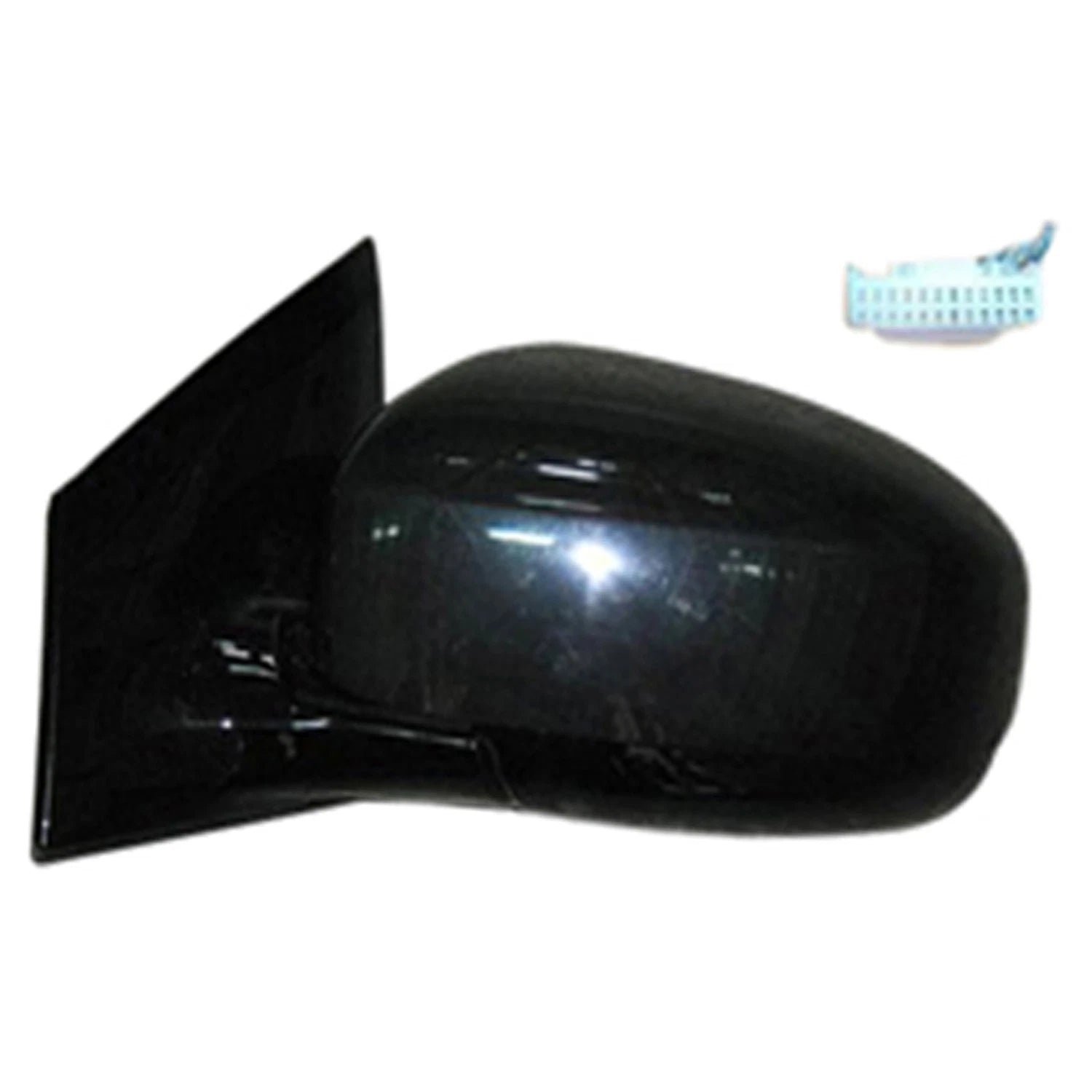 Power Door Mirror Driver Side Replacement Heated Glass for Toyota Highlander (2008–2013)