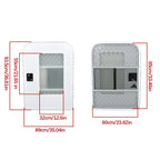Passenger Side RV Entry Door for Teardrop Trailer (26" W × 36" H)