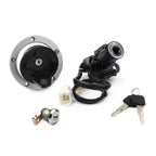Ignition Switch Gas Cap Seat Lock Set & 2X Master Keys for Kawasaki Ninja ZX-6R (2000–2002)