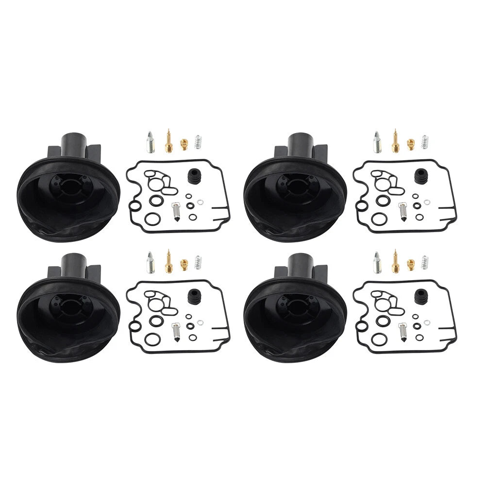 Set of 4 Carburetor Repair Kits for Yamaha FZR1000 EXUP (1989–1995)