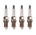 Set of 4 U-Groove Spark Plugs Gap 0.044 for Honda Mazda L4