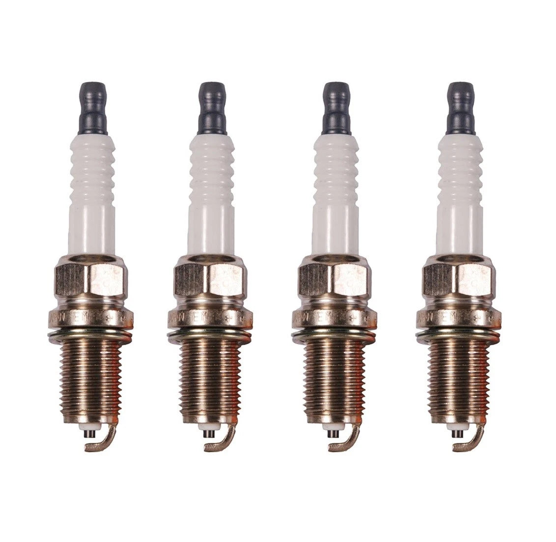 Set of 4 U-Groove Spark Plugs Gap 0.044 for Honda Mazda L4