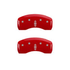Red Caliper Covers 4pc OEM Replacement for Lincoln Aviator (2020–2024)