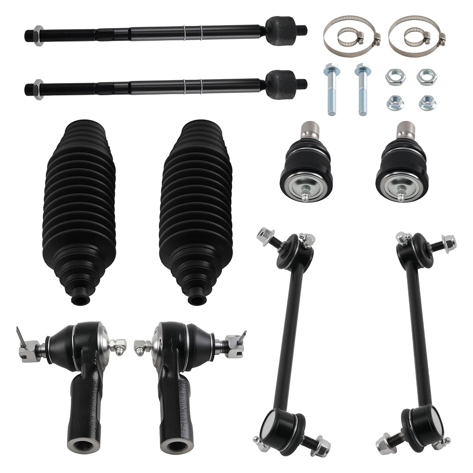 10x Tie Rod Lower Ball Joint Sway Bar for Ford Escape (2001–2004) K80107