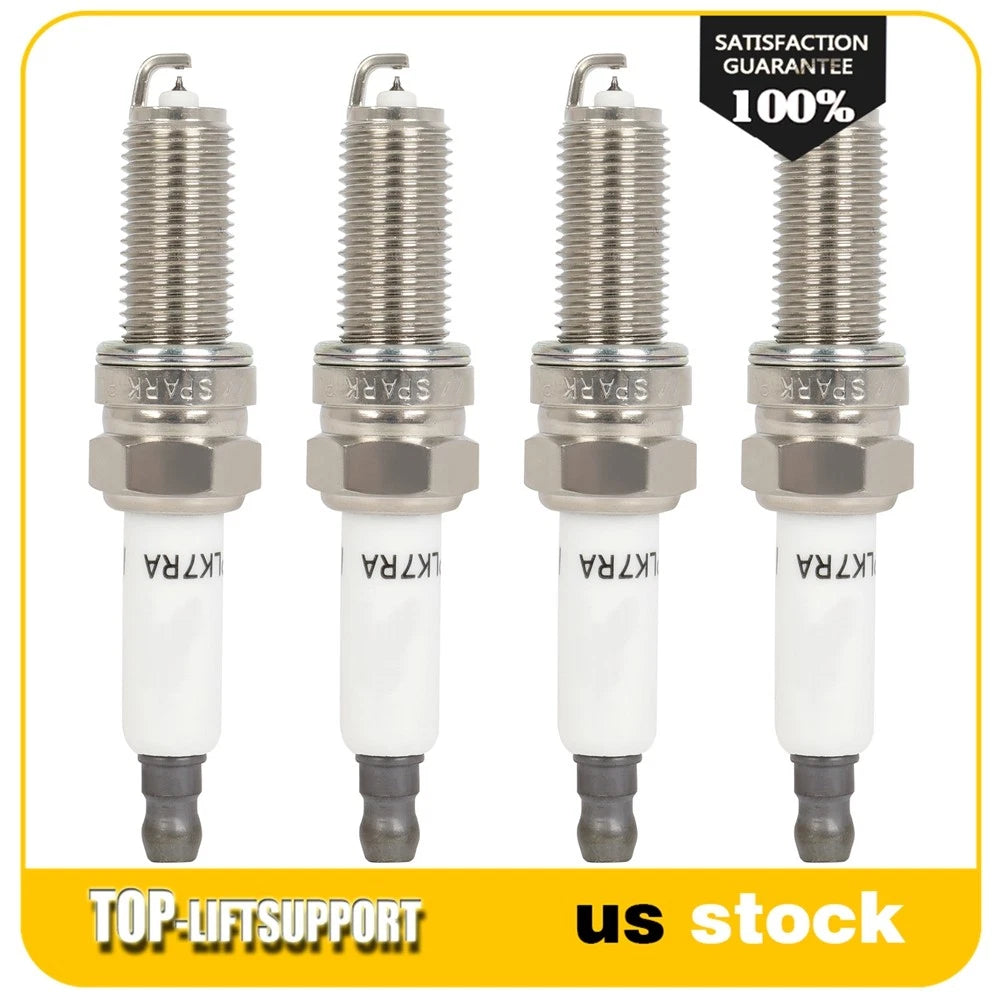 Set of 4 Iridium Spark Plugs for Mercedes-Benz C250, SLK250, Kia Soul