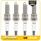 Set of 4 Iridium Spark Plugs for Mercedes-Benz C250, SLK250, Kia Soul