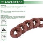 Set of 5 Oil Seal Rotary Shaft Seal 14x28x5mm for Various Models