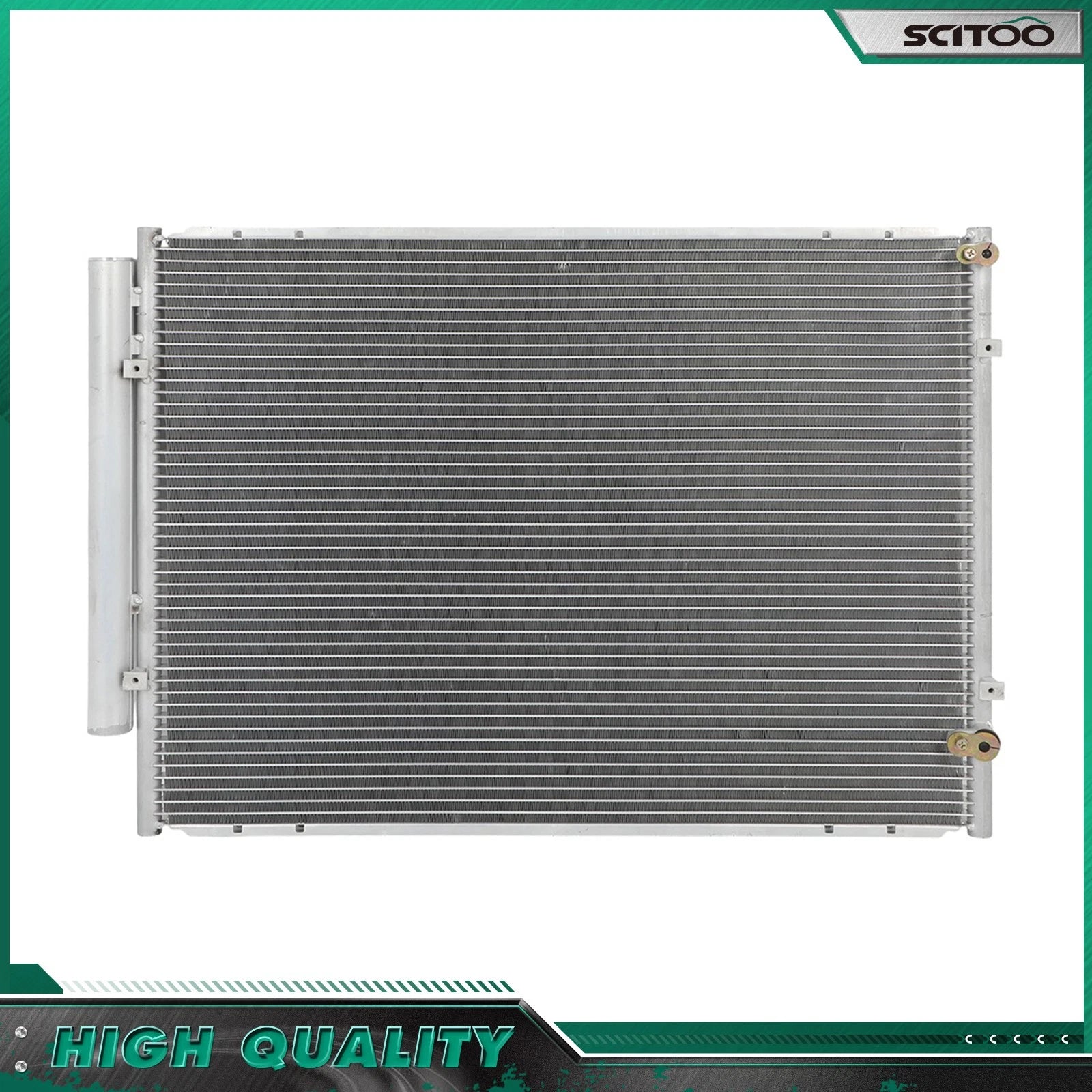 A/C Condenser for Lexus RX400h (2006–2008) 3.3L V6, Aluminum